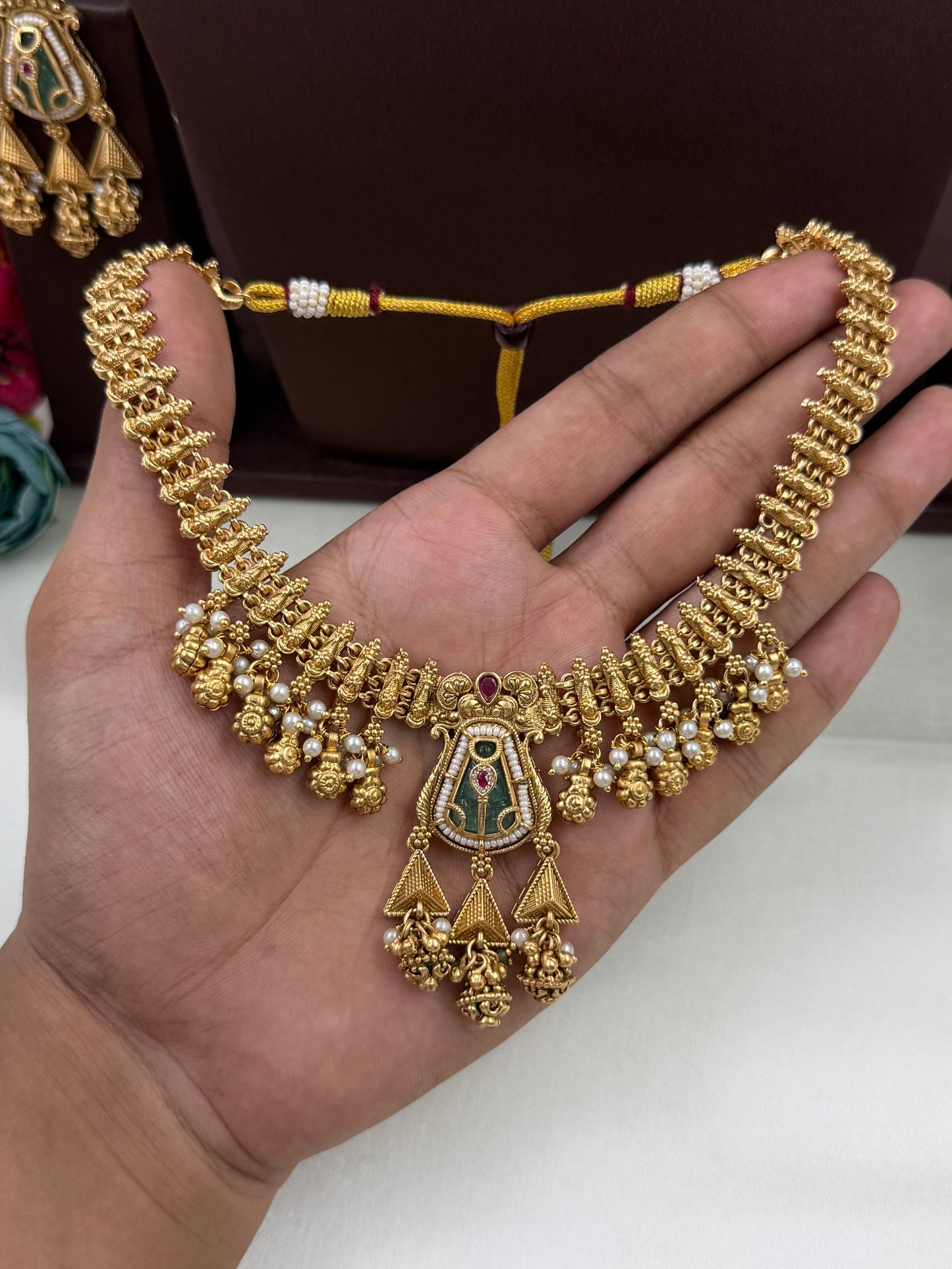 Janaki Premium Chorski Necklace Set