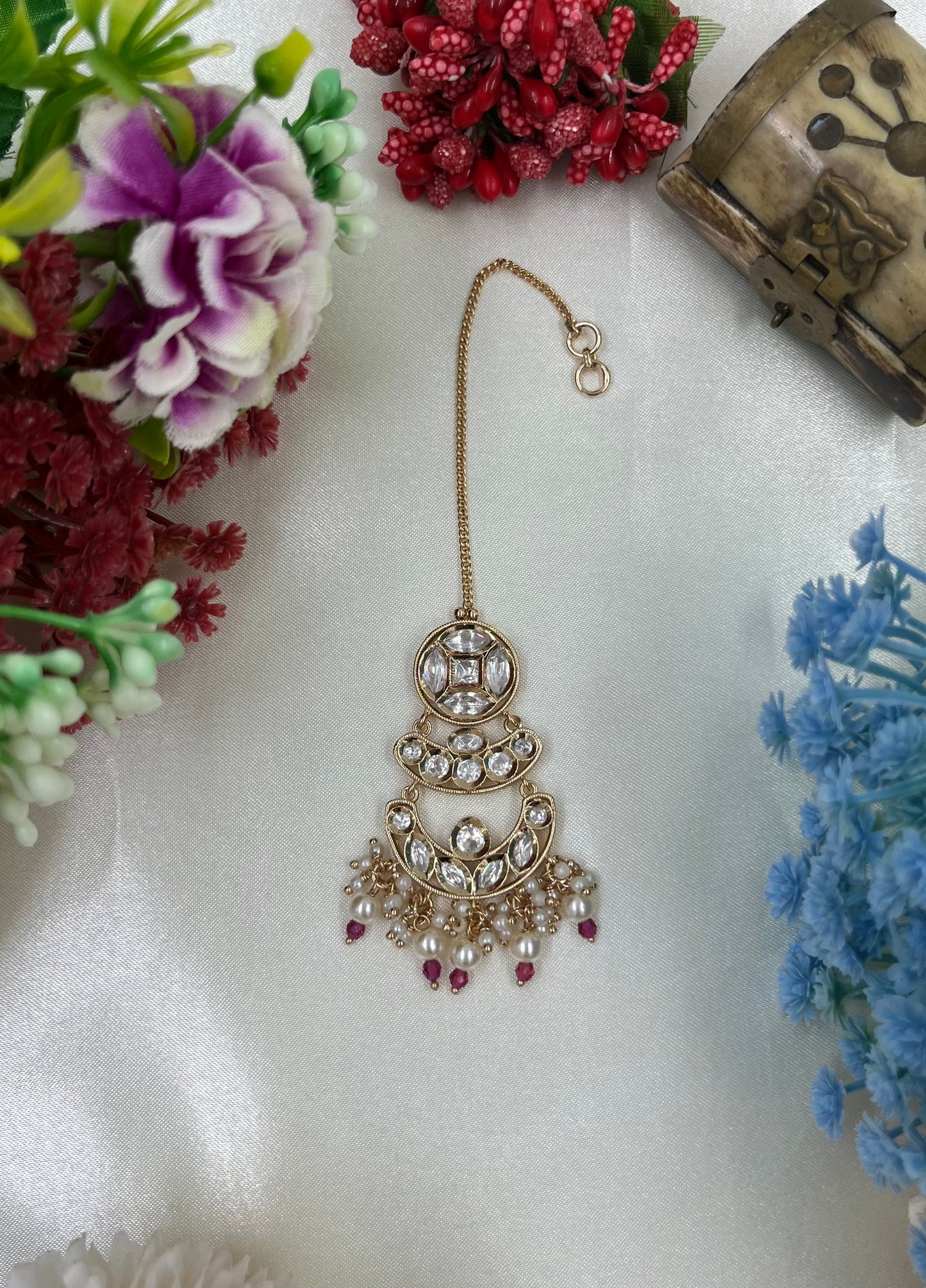 Skashi Moissanite Mang Tika