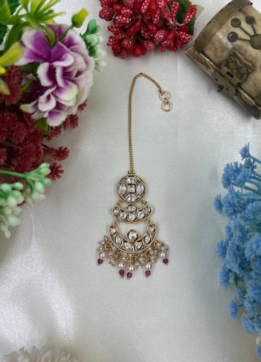 Skashi Moissanite Mang Tika