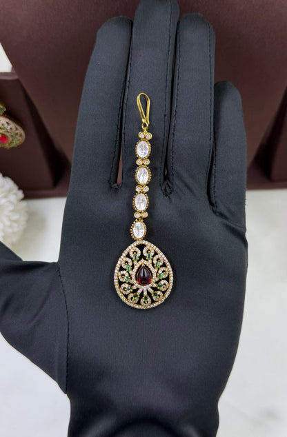 Alisha Victorian Premium Choker Set