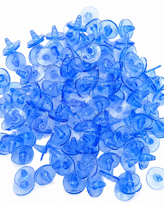 Premium Silicone Earring Back Stopper And Soft Transparent Rubber Silicone Earring Studs 50 Pcs