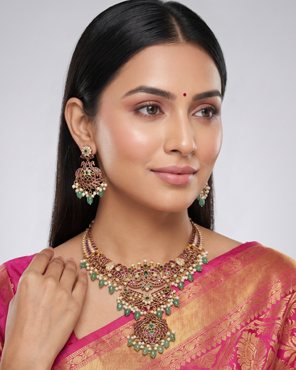 Meera Victorian Traditional Necklace