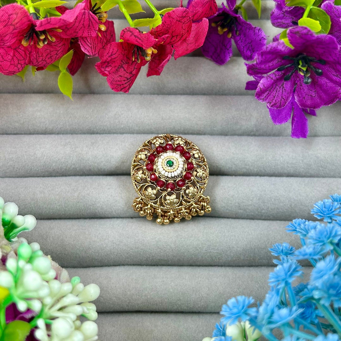 Sakshi Heritage Ring (Adjustable)