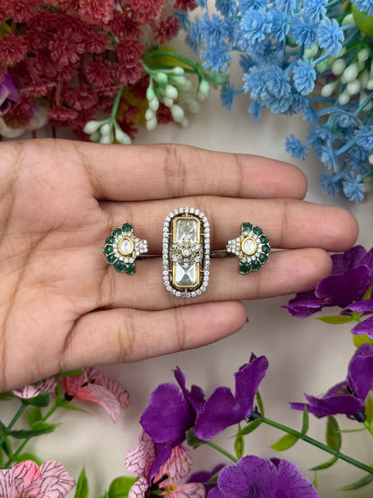 Aparna Victorian Ring (Adjustable)