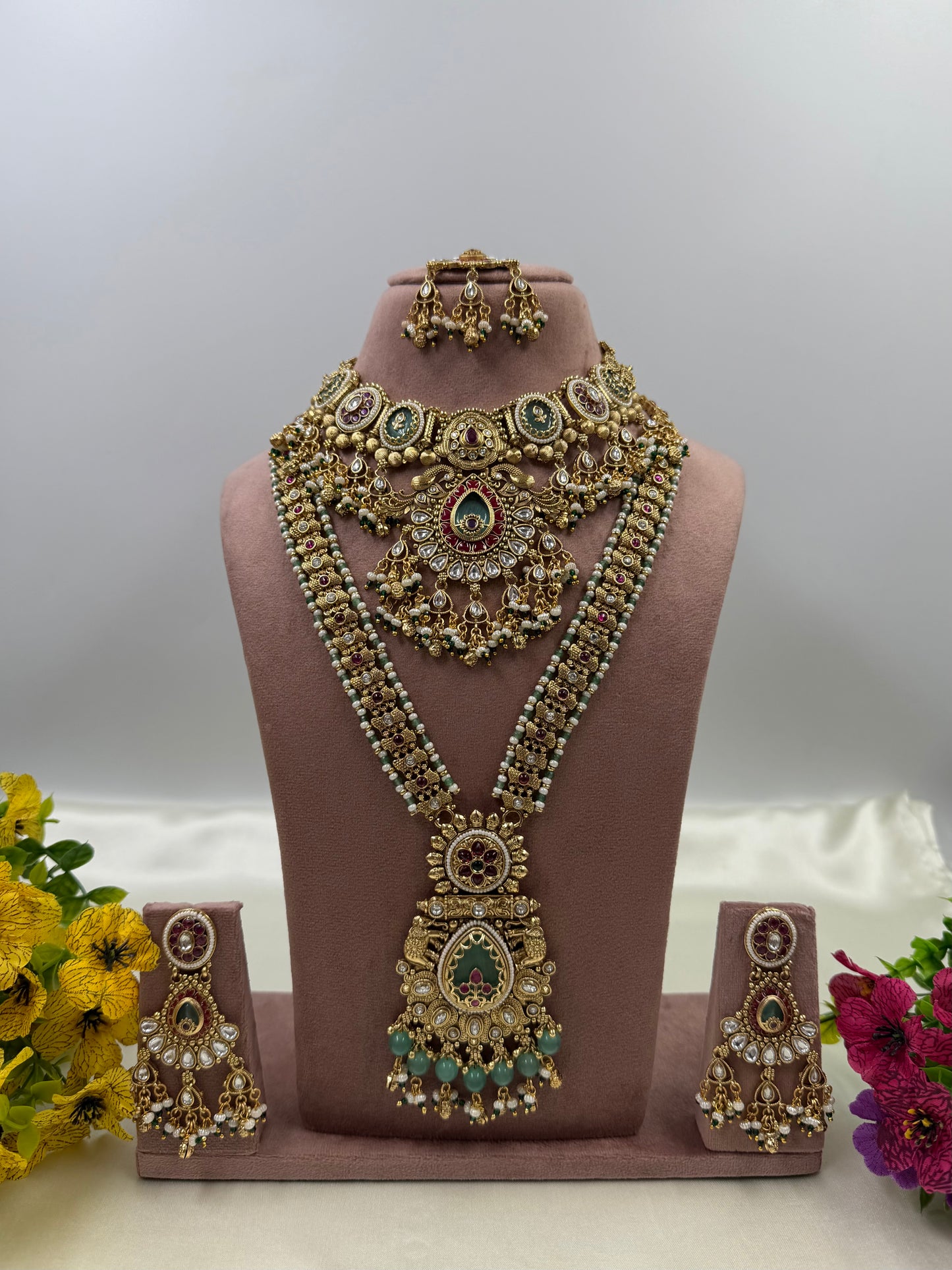 Pooja Premium Heritage Combo Set