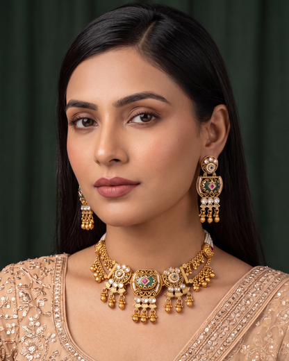 Isha Heritage Chorski Necklace Set