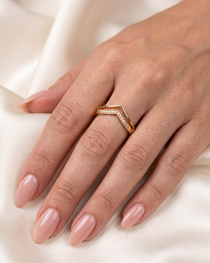 Margaret Anti-Tarnish Stainless Steel Ring
