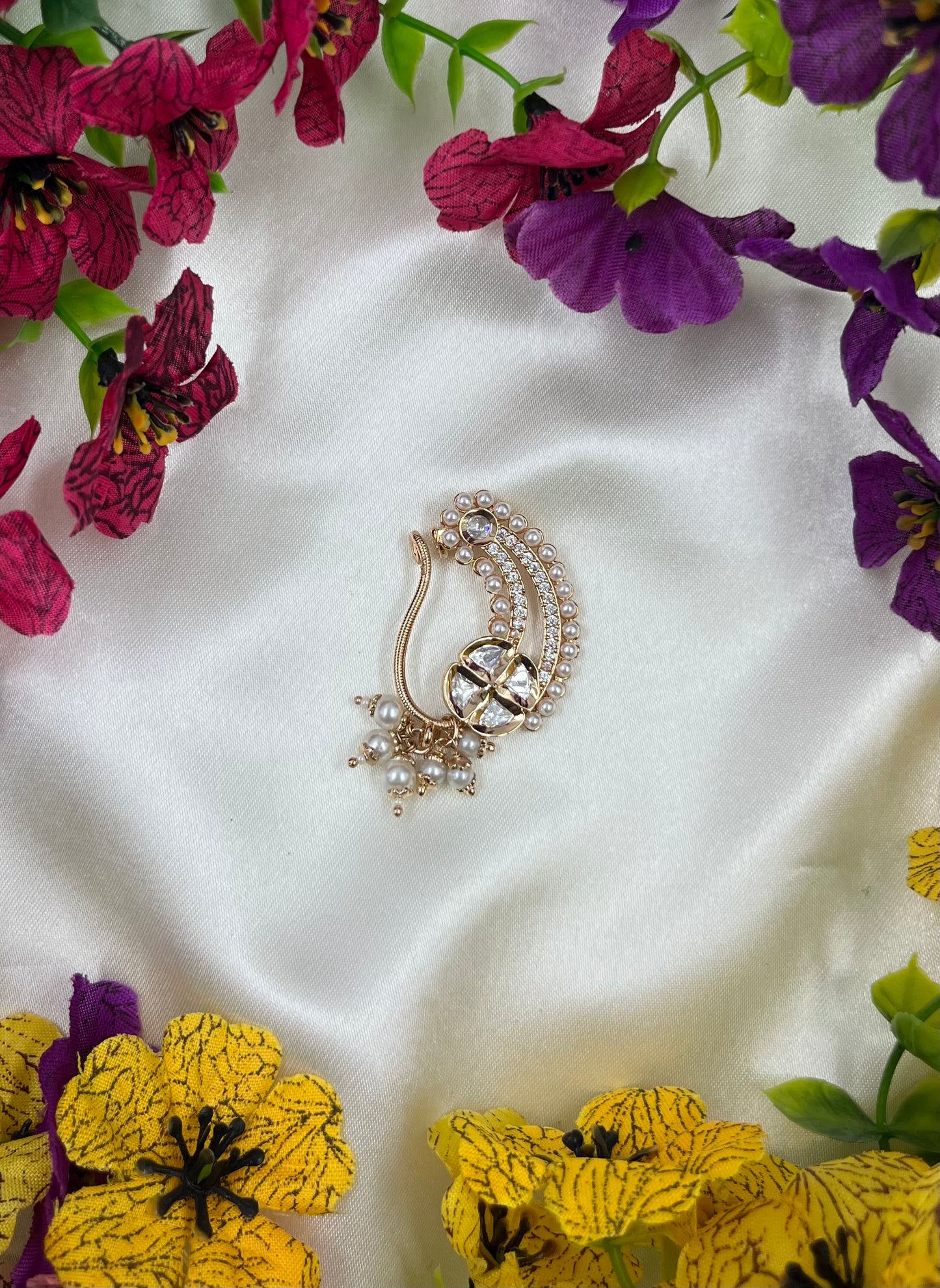 Brie Moissanite Nose Ring