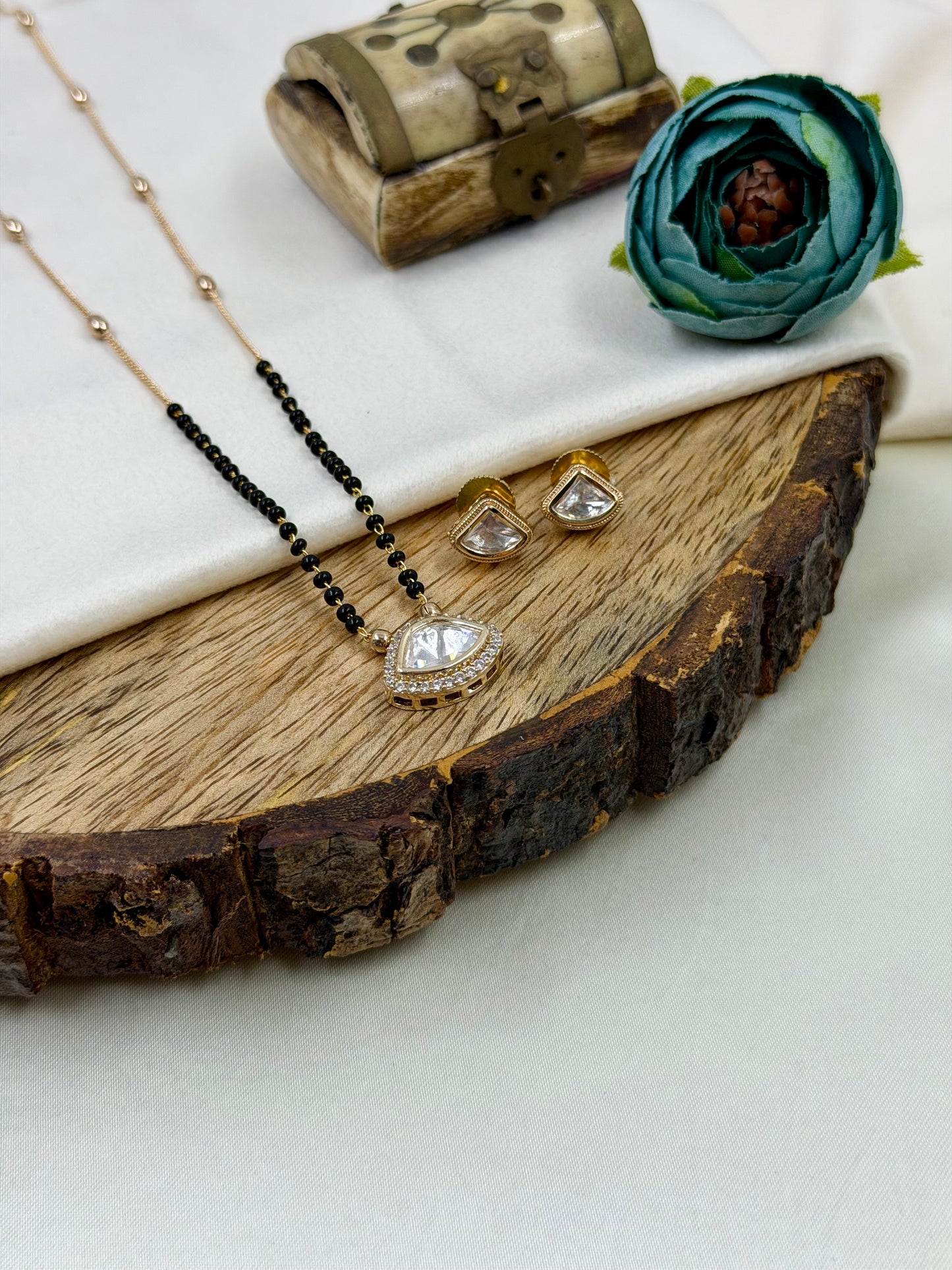 Ishika Moissanite Mangalsutra