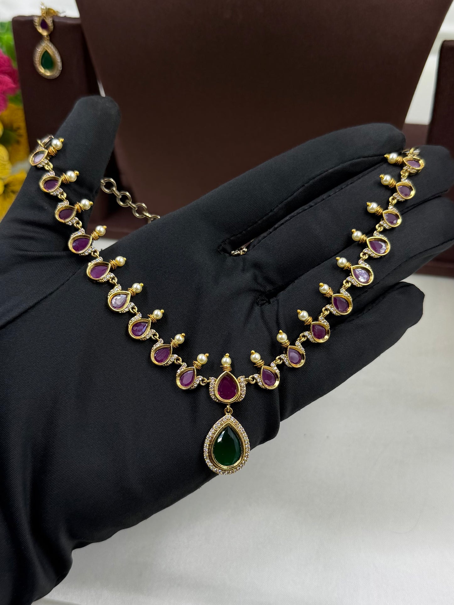 Janvi Traditional Delicate Necklace
