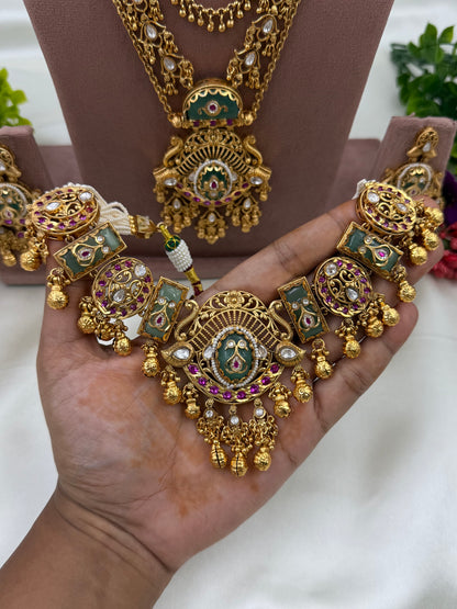 Anika Heritage Chorski Combo Necklace Set