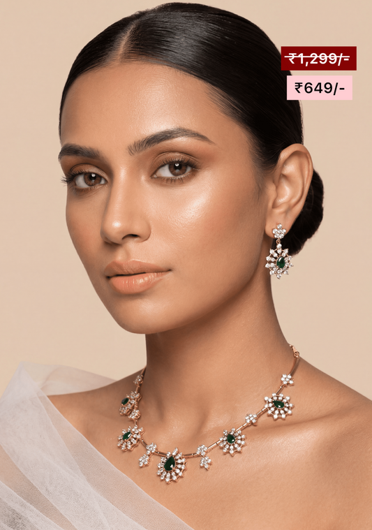 Amara Panna Hasli Necklace
