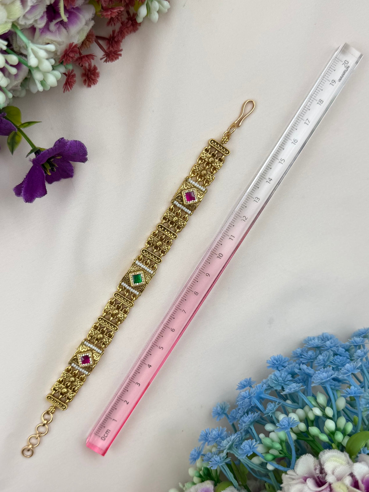 Priyanshi Heritage Chorski Bracelet (Adjustable)