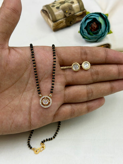 Harsha Moissanite Mangalsutra