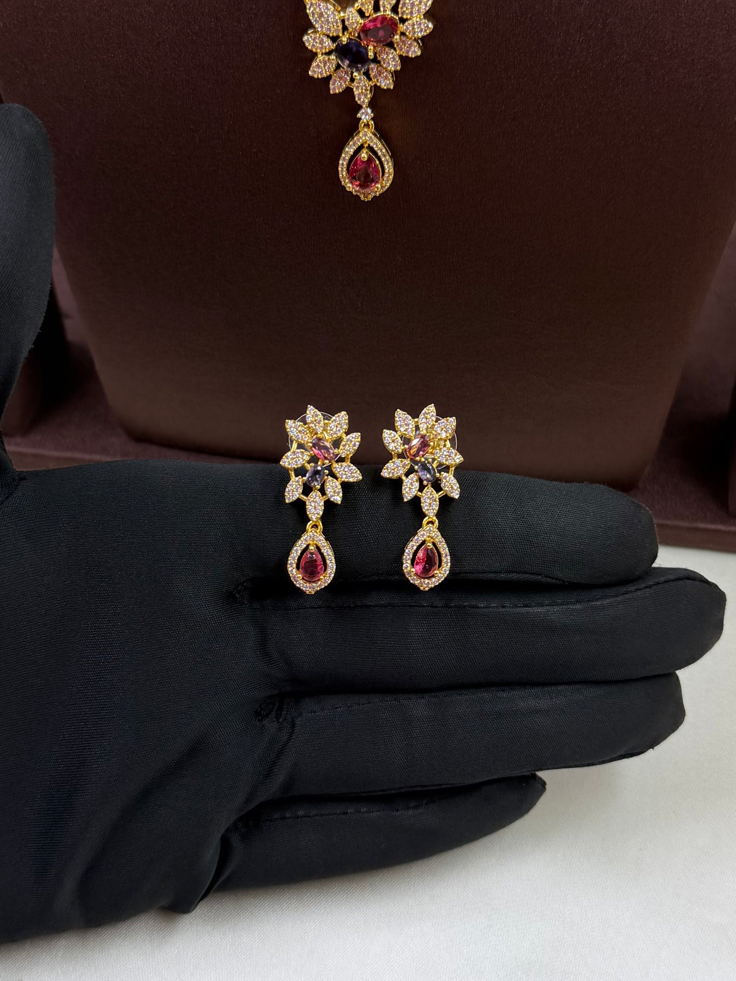 Tanisha Traditional Two Layer Necklace
