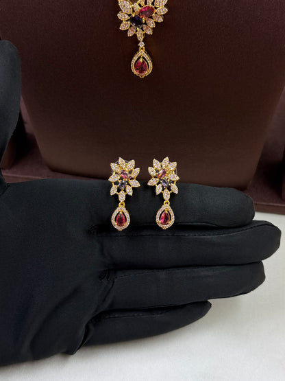 Tanisha Traditional Two Layer Necklace
