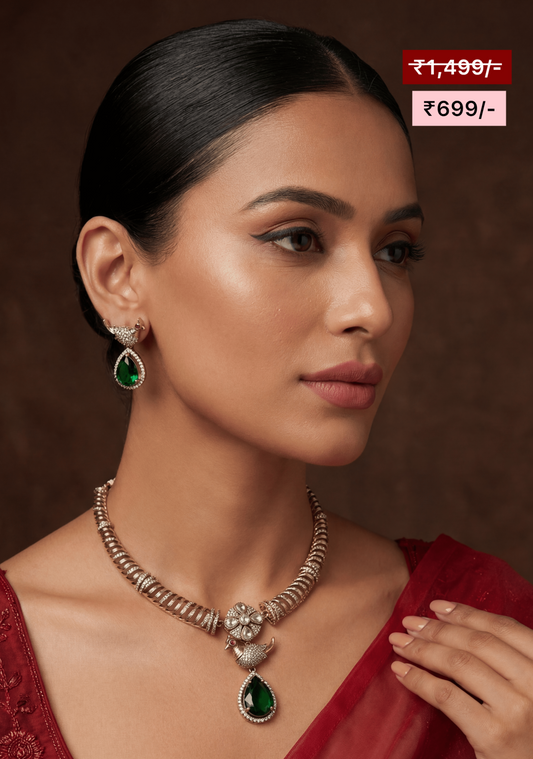 Malini Victorian Traditional Necklace