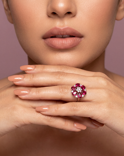 Julia American Diamond Ring (Adjustable)