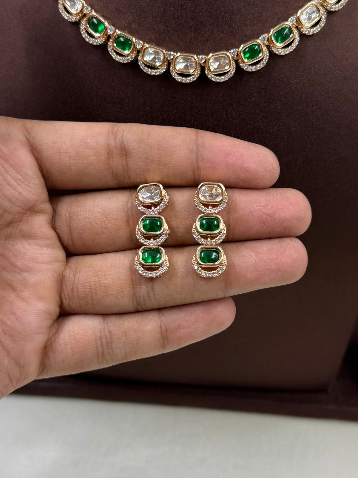 Manasi Moissanite Delicate Necklace