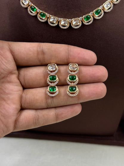 Manasi Moissanite Delicate Necklace