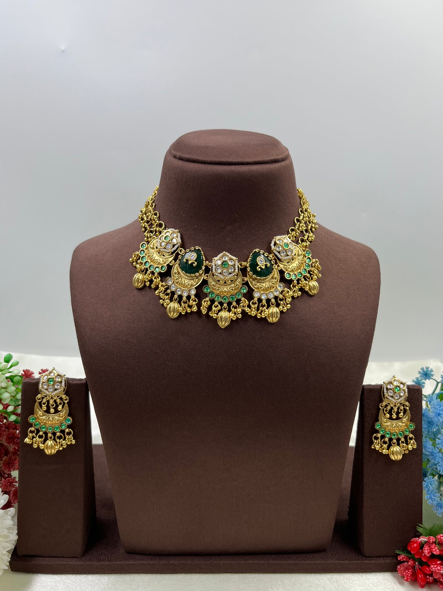 Ishani Heritage Necklace Set