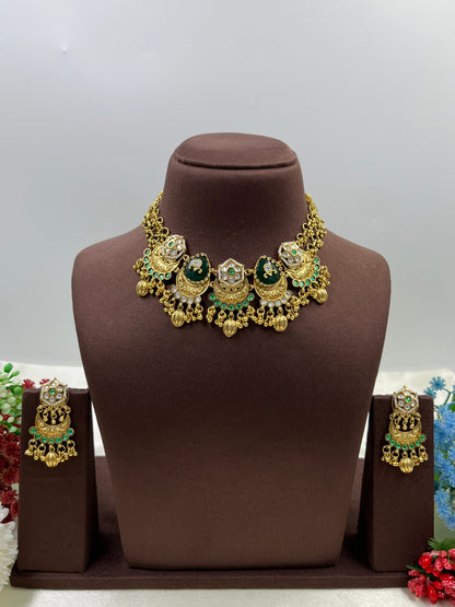 Ishani Heritage Necklace Set