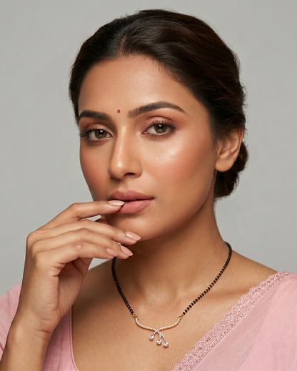 Divya Rose Gold Mangalsutra