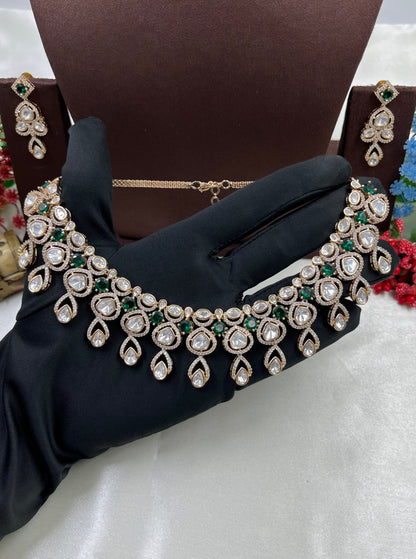 Vibha Moissanite Necklace