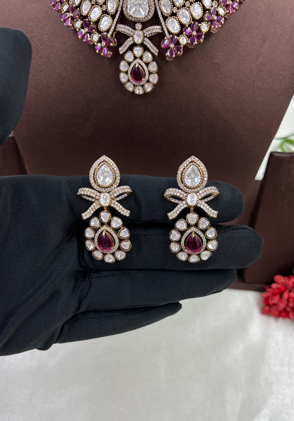 Padmini Premium Moissanite Kundan Choker