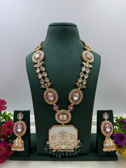 Siddhi Moissanite Long Necklace
