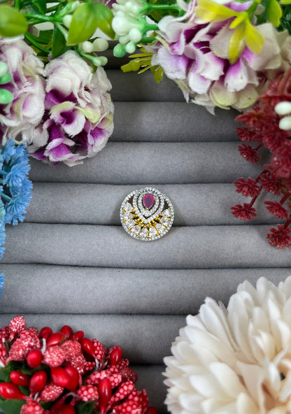 Nita Dual Tone Ad Ring