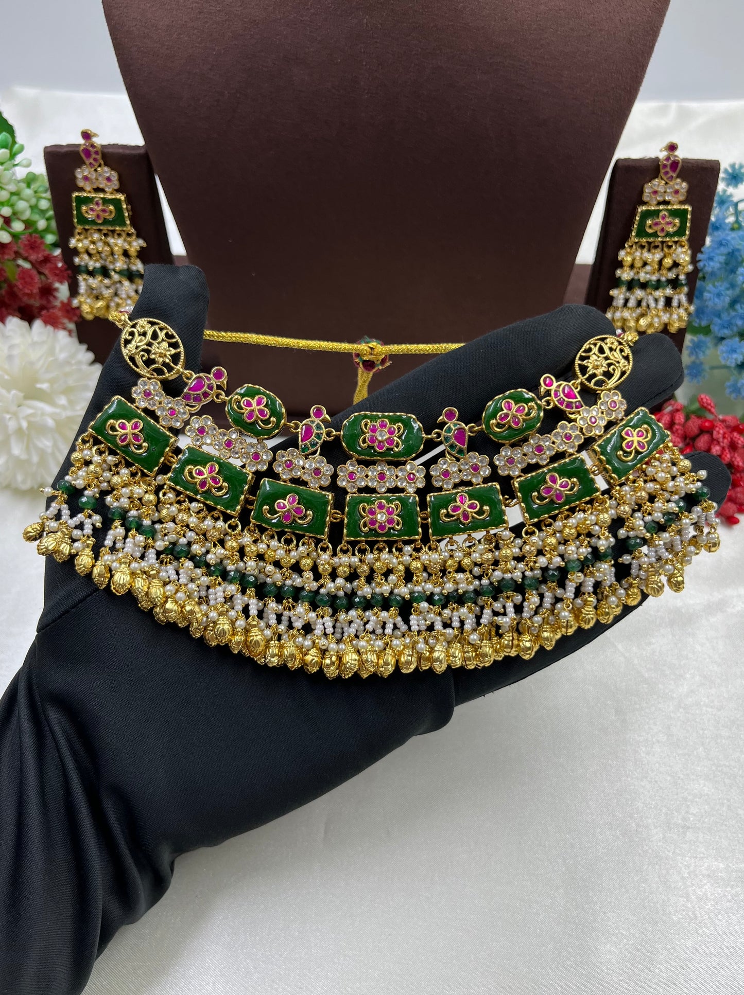 Alisha Pachi Kundan Necklace