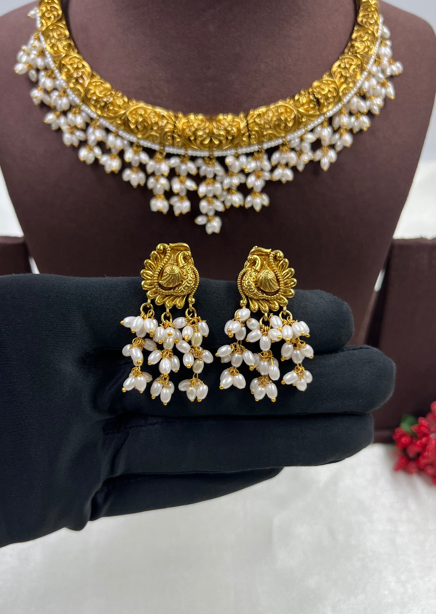 Trisha Traditional South Indian Necklace