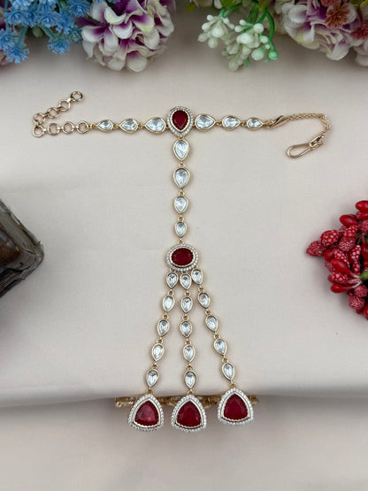 Yamini Moissanite Hath Panja (One Pis)