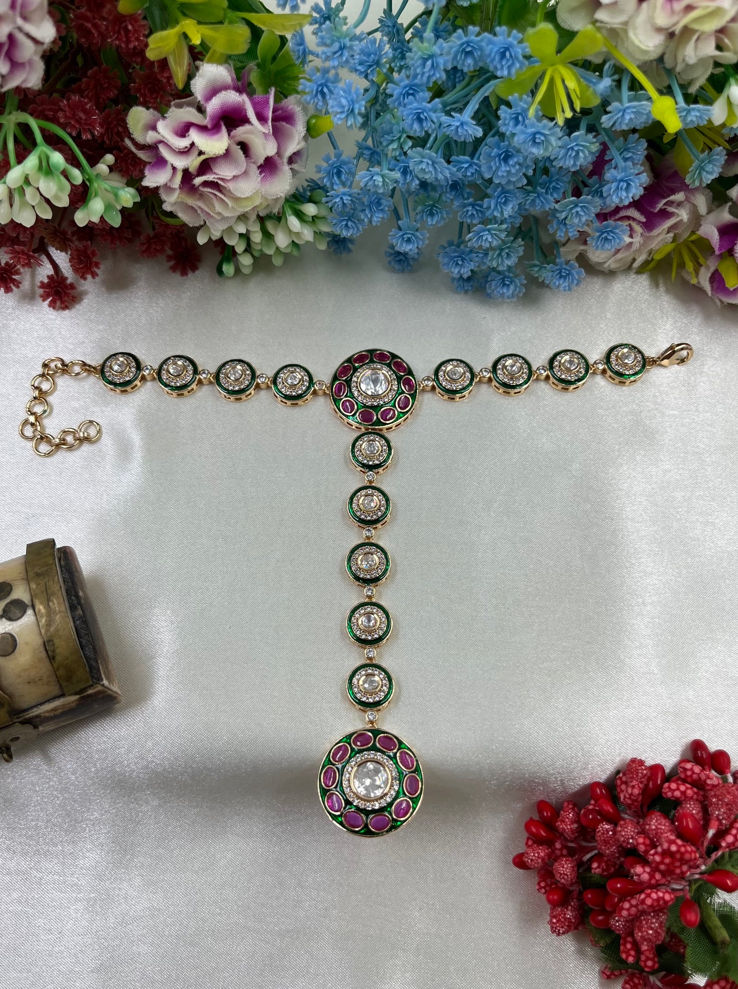 Suhani Moissanite Premium Hath Panja (One pis)