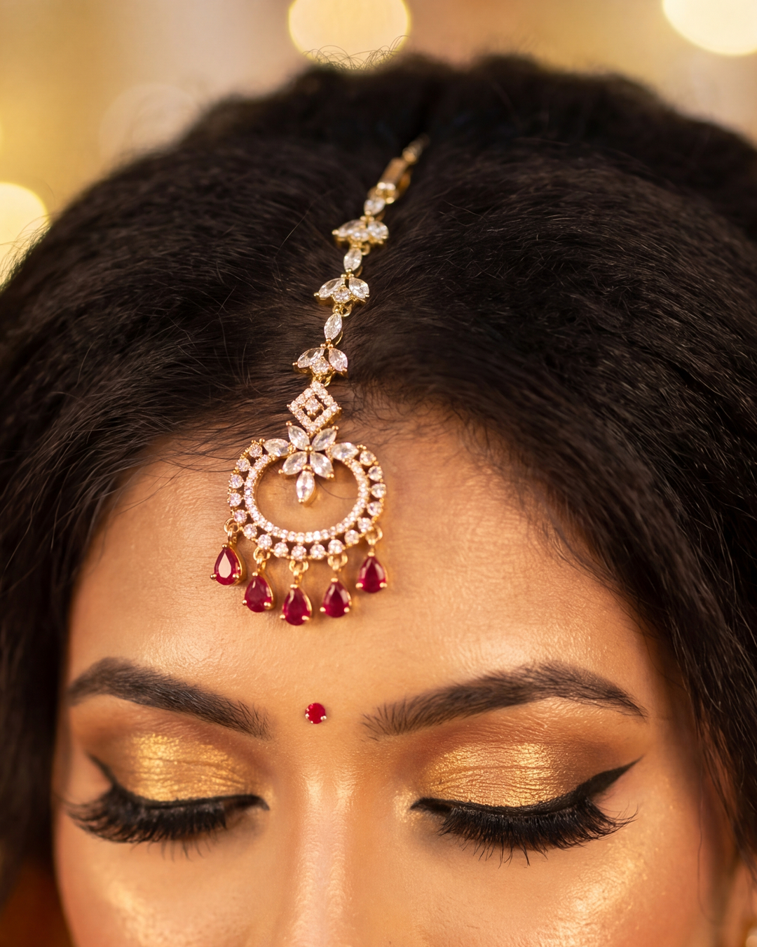 Rashmika Victorian Mang Tika