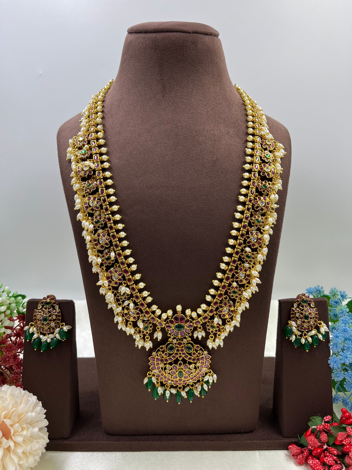Dhara Traditional Long Necklace