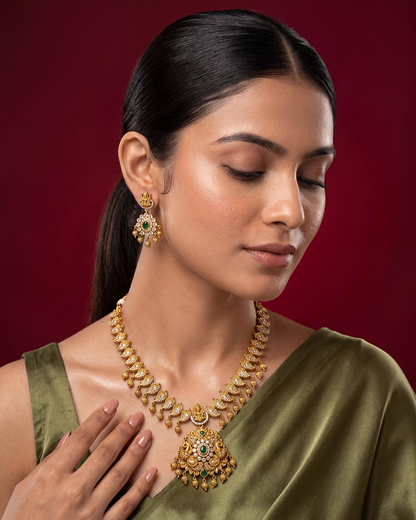 Rutuja Premium South Indian Necklace