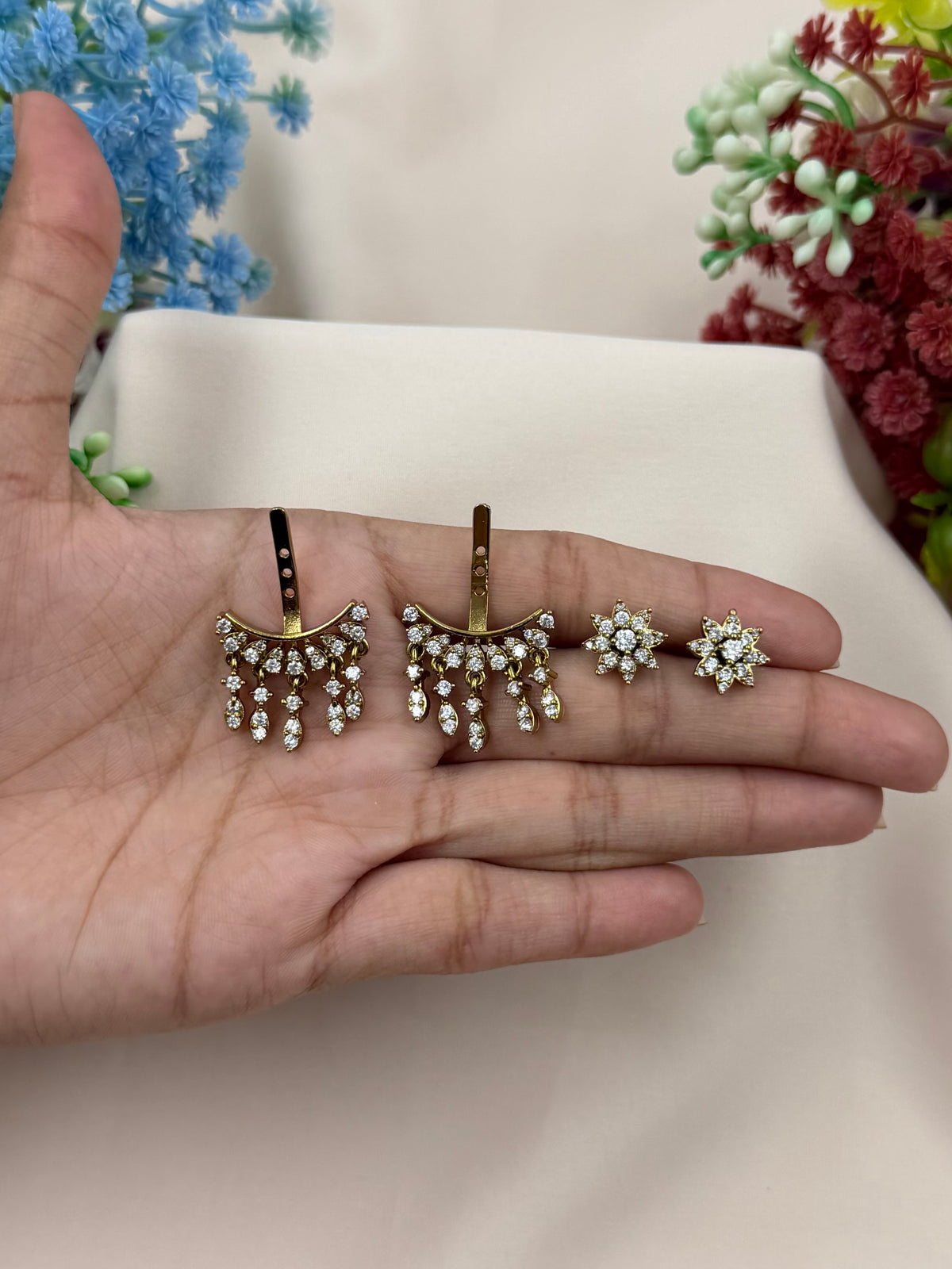 Mahi Premium Victorian Earring