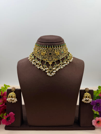 Vedika Traditional Choker Necklace Set