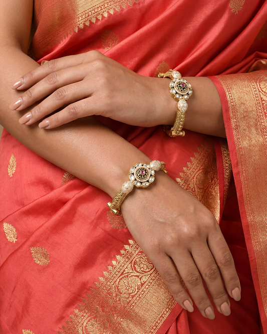 Leena Heritage Bangles (Openable)