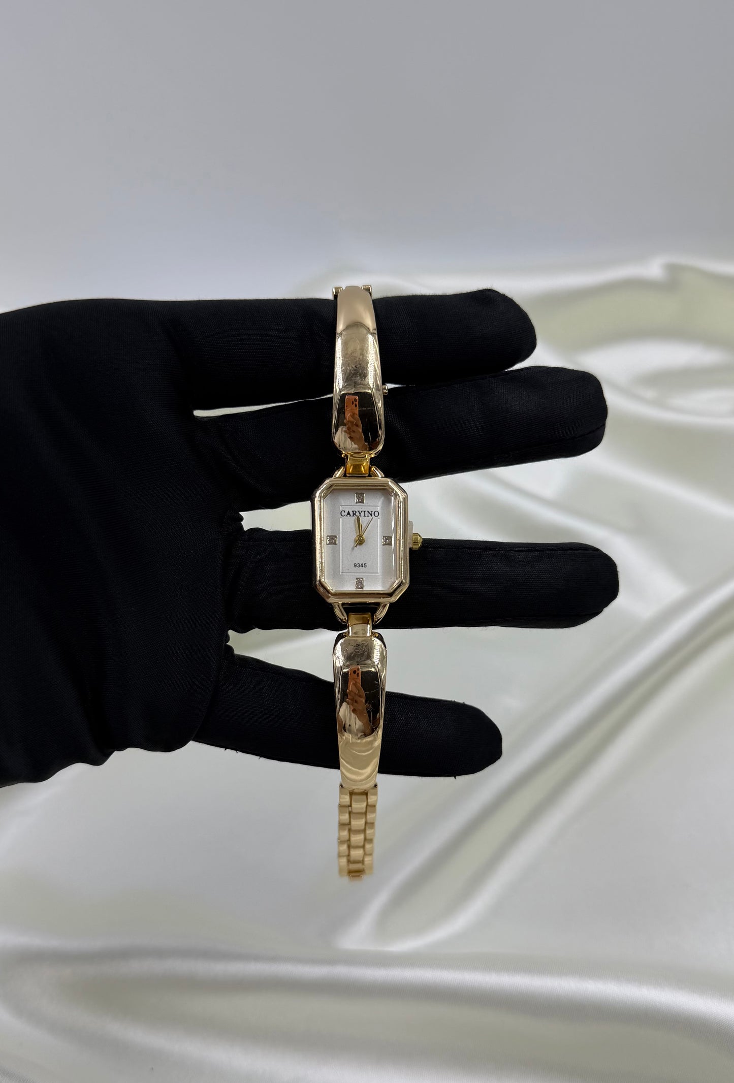 Krisha Gold Stainless Steel Watch (Adjustable)