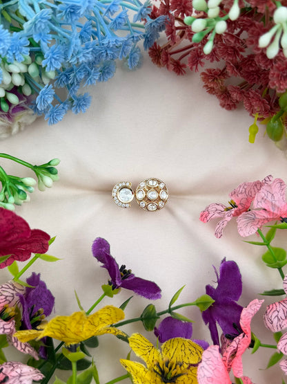Diksha Moissanite Ring (Adjustable)