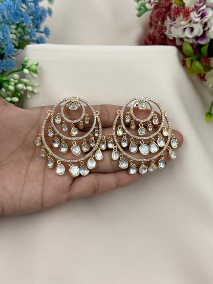 Advika Moissanite Earrings