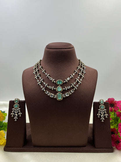 Victorian Triple Layer Necklace Set
