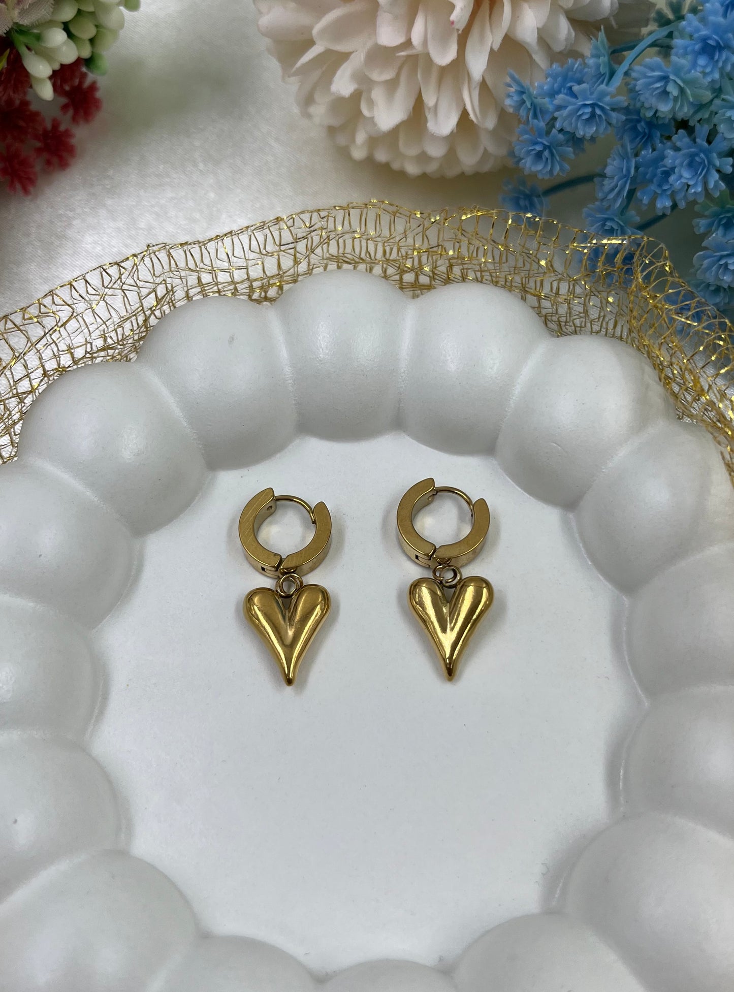 Aria Gold Plated Earing