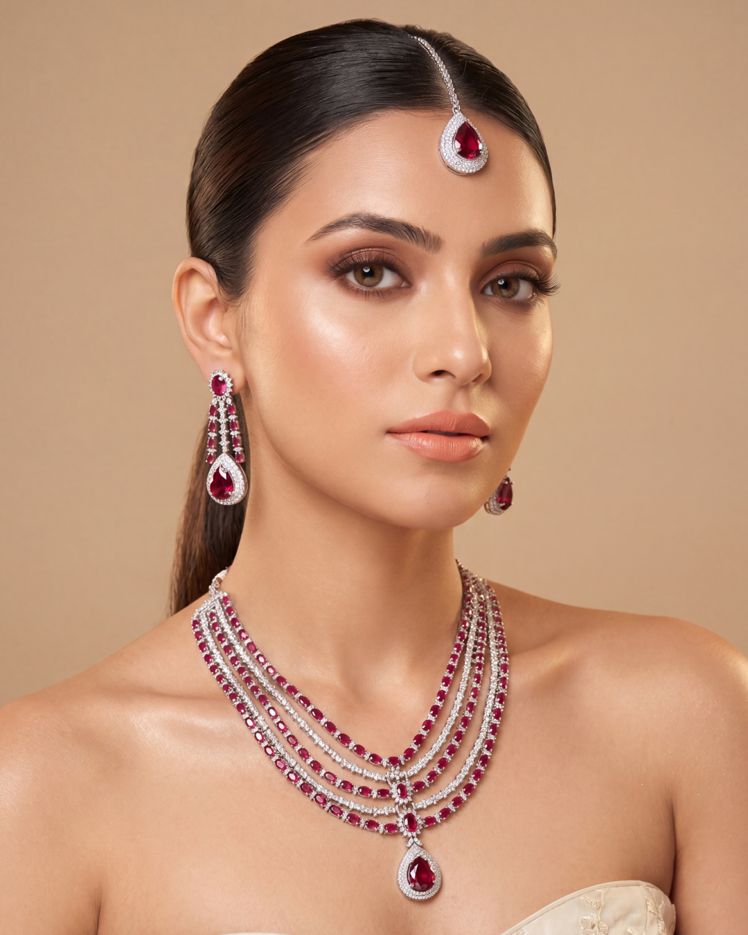 Aasha American Diamond Necklace