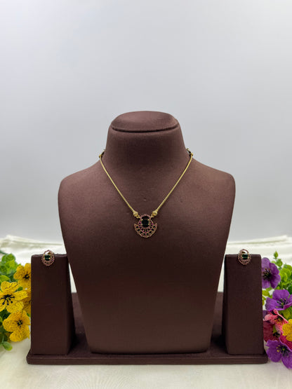 Nisha Victorian Traditional Delicate Necklace