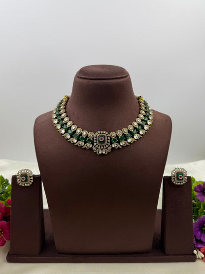Heeral Victorian Necklace Set