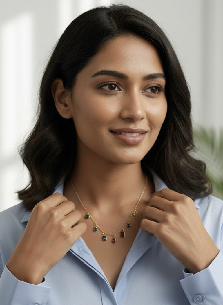 Diamond Drop Necklace